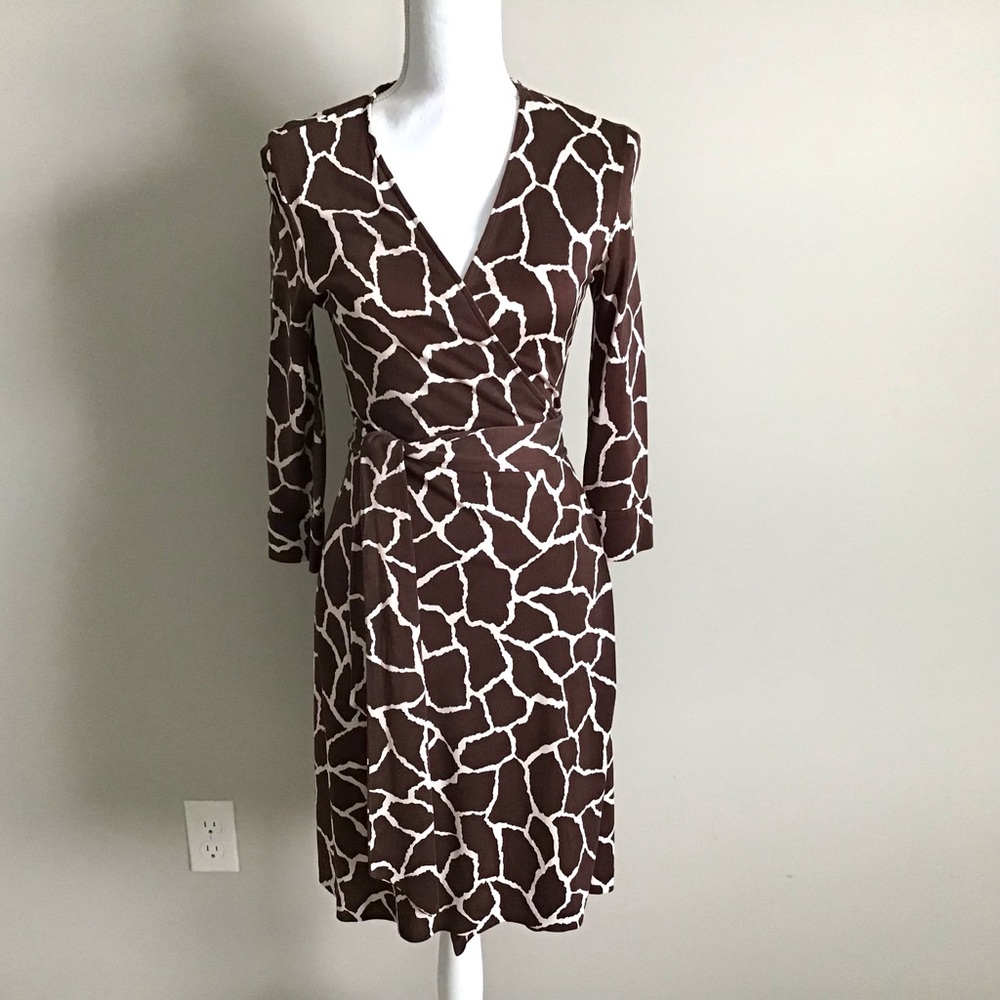 RARE Early 2000s Vintage Silk Wrap Dress ASO Lorelai Gilmore in Gilmore Girls - Picture 13 of 14